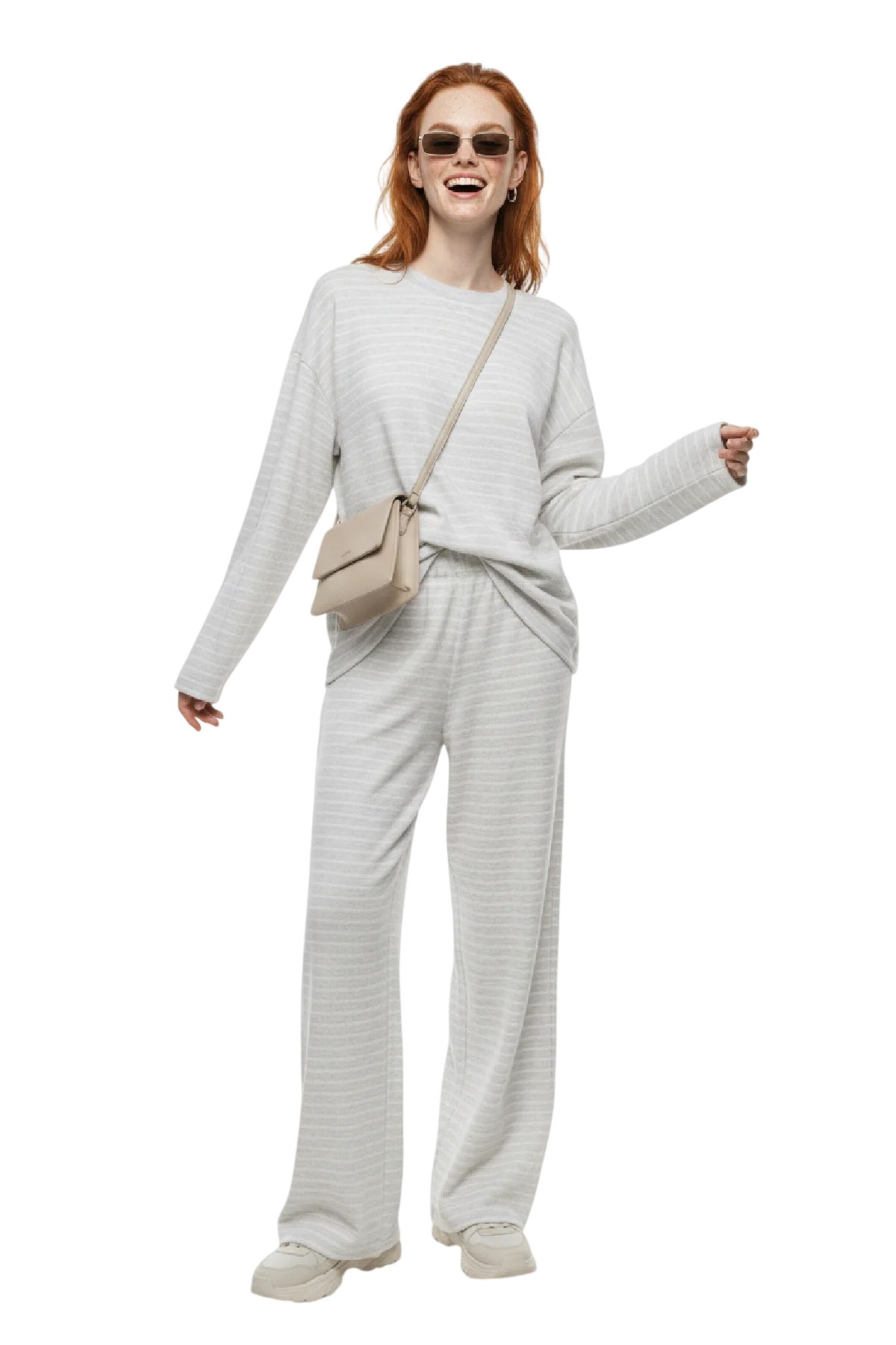 Alexa Dash Loosefit Broek in Grijs