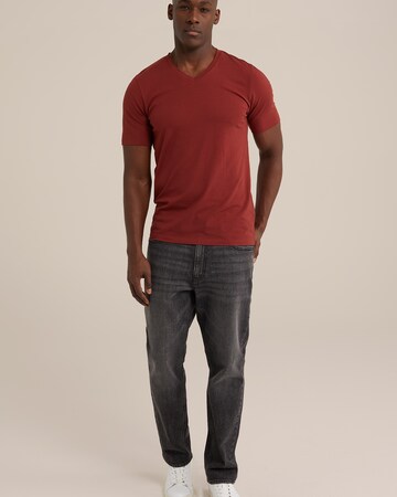 T-Shirt WE Fashion en rouge