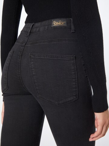 ONLY Slimfit Jeans 'ONLMila-Iris' i svart
