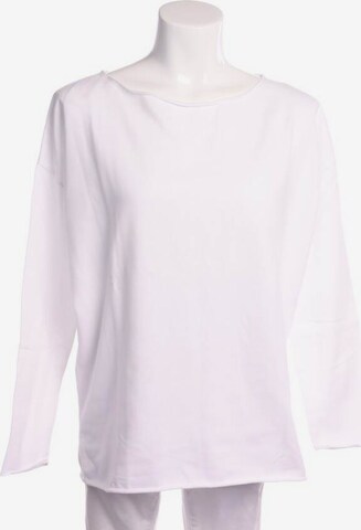 Juvia Sweatshirt & Zip-Up Hoodie in XS in White: front