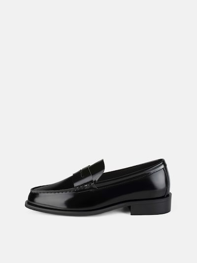L37 HANDMADE SHOES Natikači 'TO MAKE IT EASIER' v velikosti 35  | črna barva, Prikaz izdelka