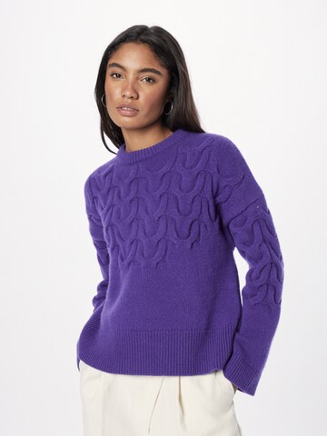 ARMEDANGELS Sweater 'Bruna' in Purple: front