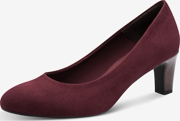 Escarpins Tamaris en rouge : devant