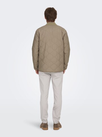 Only & Sons Övergångsjacka 'ONSART' i beige