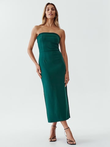 Calli - Vestido de cocktail 'MARC' em verde: frente