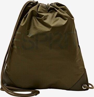 ESPRIT Athletic Gym Bag in Green: front