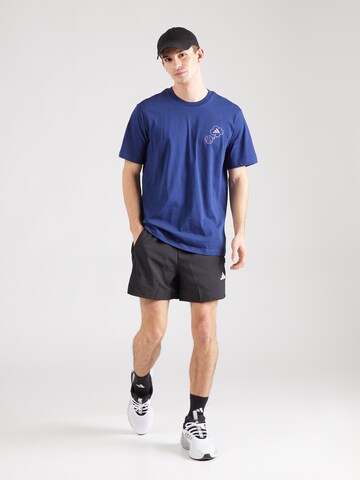 T-Shirt fonctionnel 'Verb' ADIDAS SPORTSWEAR en bleu