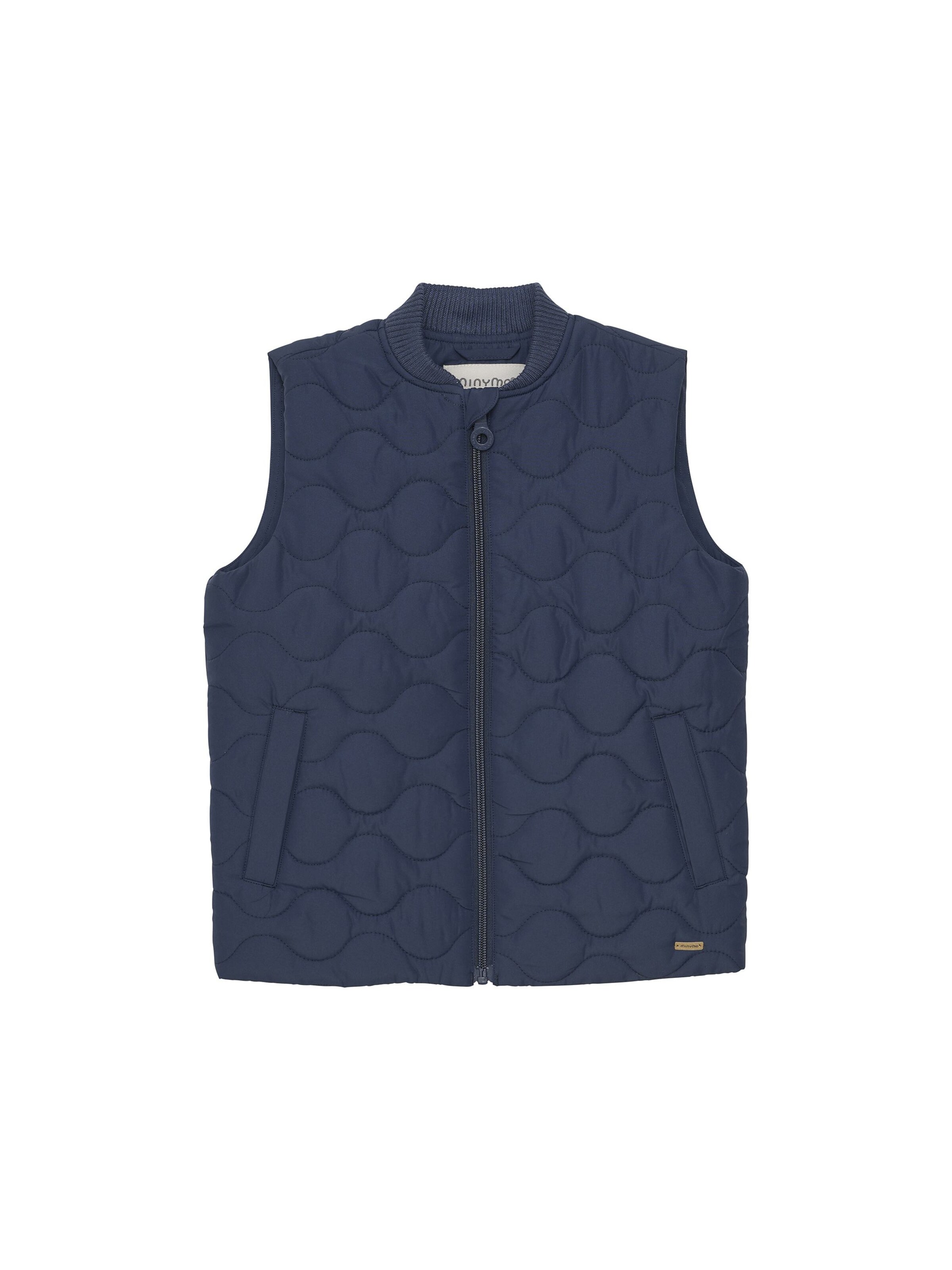 MINYMO Bodywarmer in Blauw: voorkant