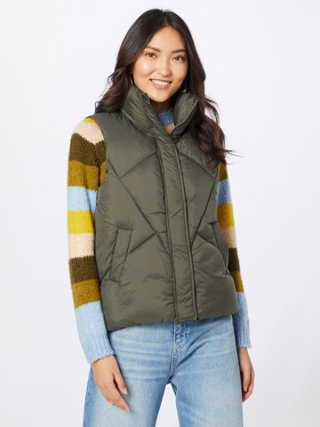 Gilet 'Palma' di ONLY in verde: frontale