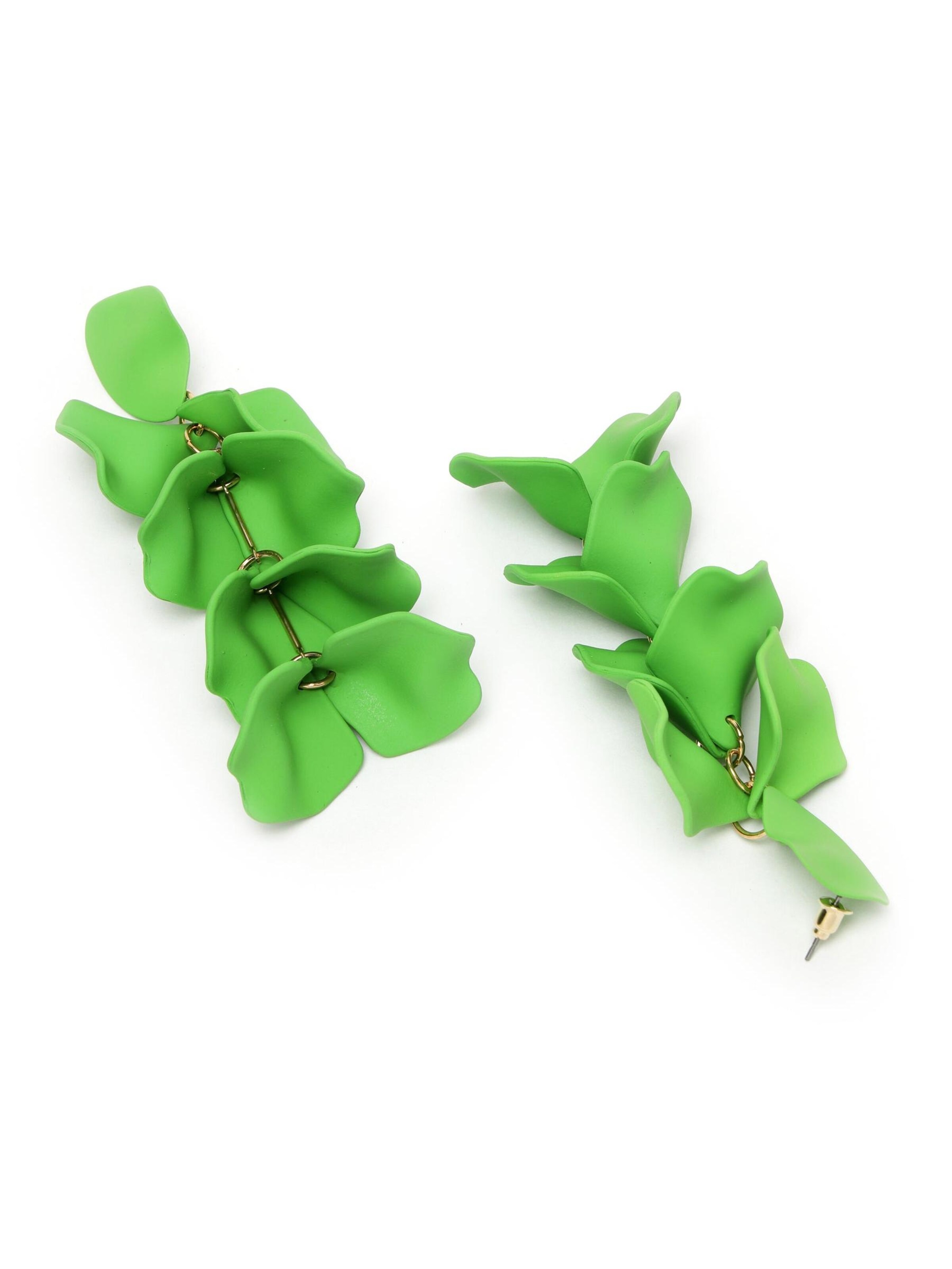 AVANT-GARDE PARIS - Pendientes 'Fridaette' en verde