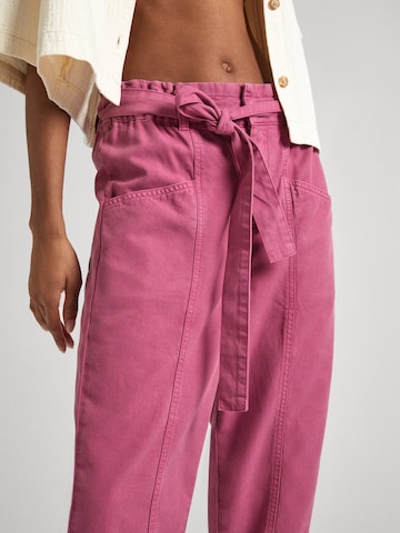 Pepe Jeans Regular Pants 'TABBY' in Pink