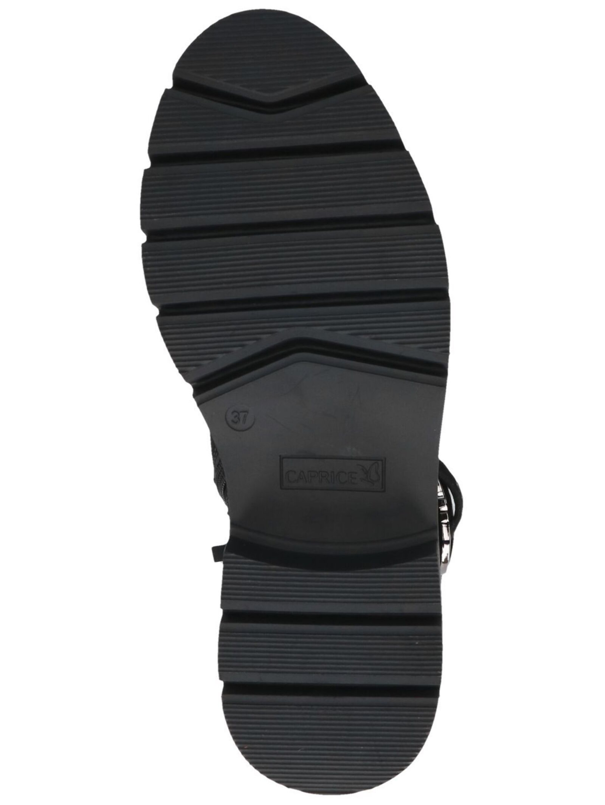 CAPRICE Schnürstiefelette in Schwarz