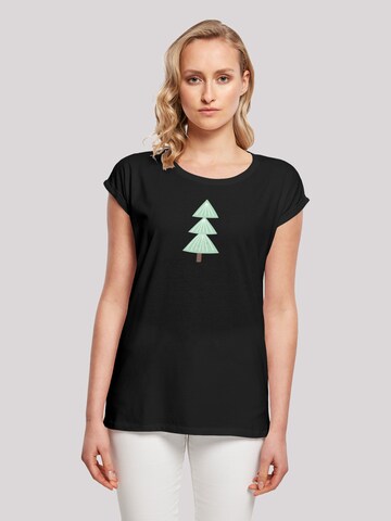 F4NT4STIC Shirt in Black: front