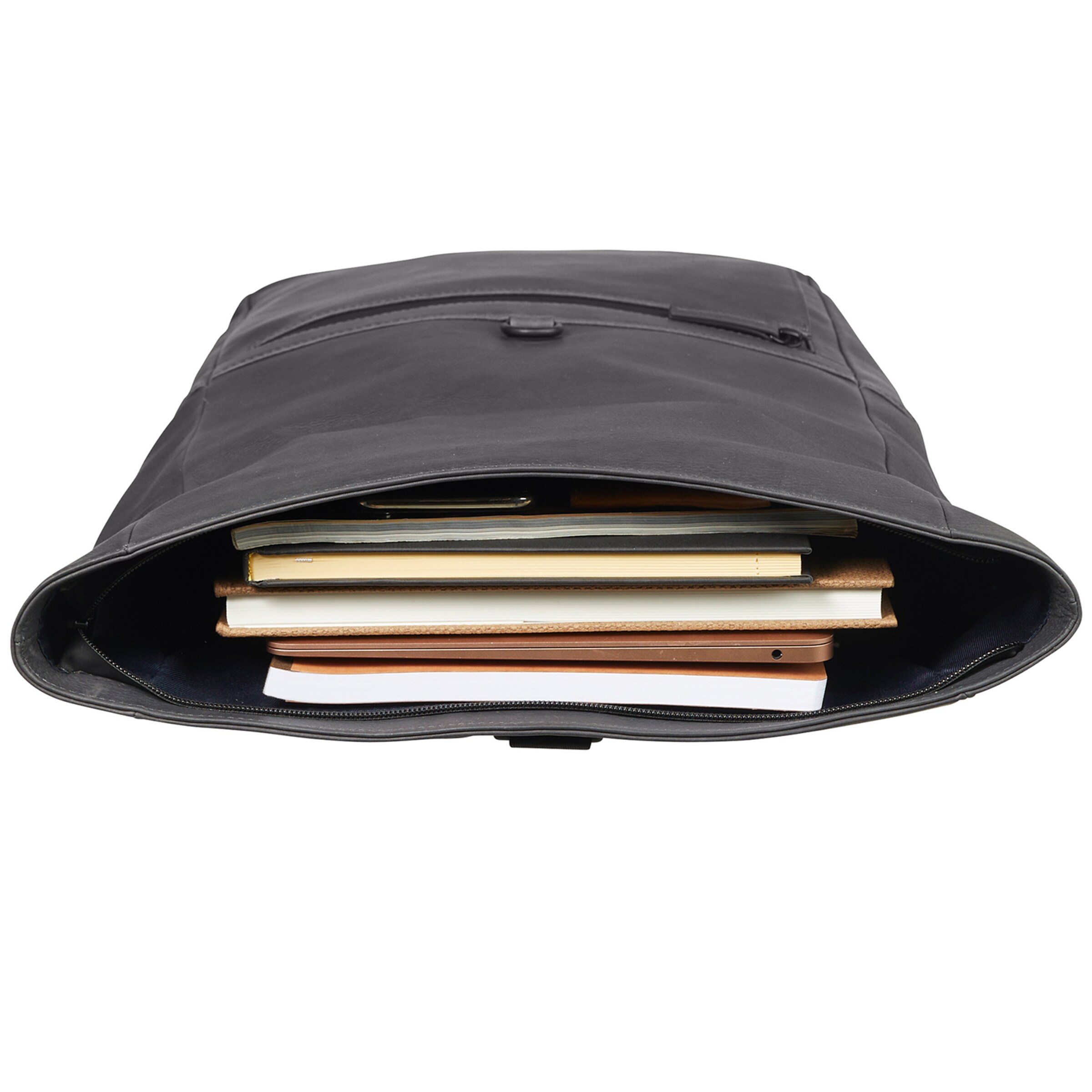 LEONHARD HEYDEN Backpack 'Den Haag' in Grey