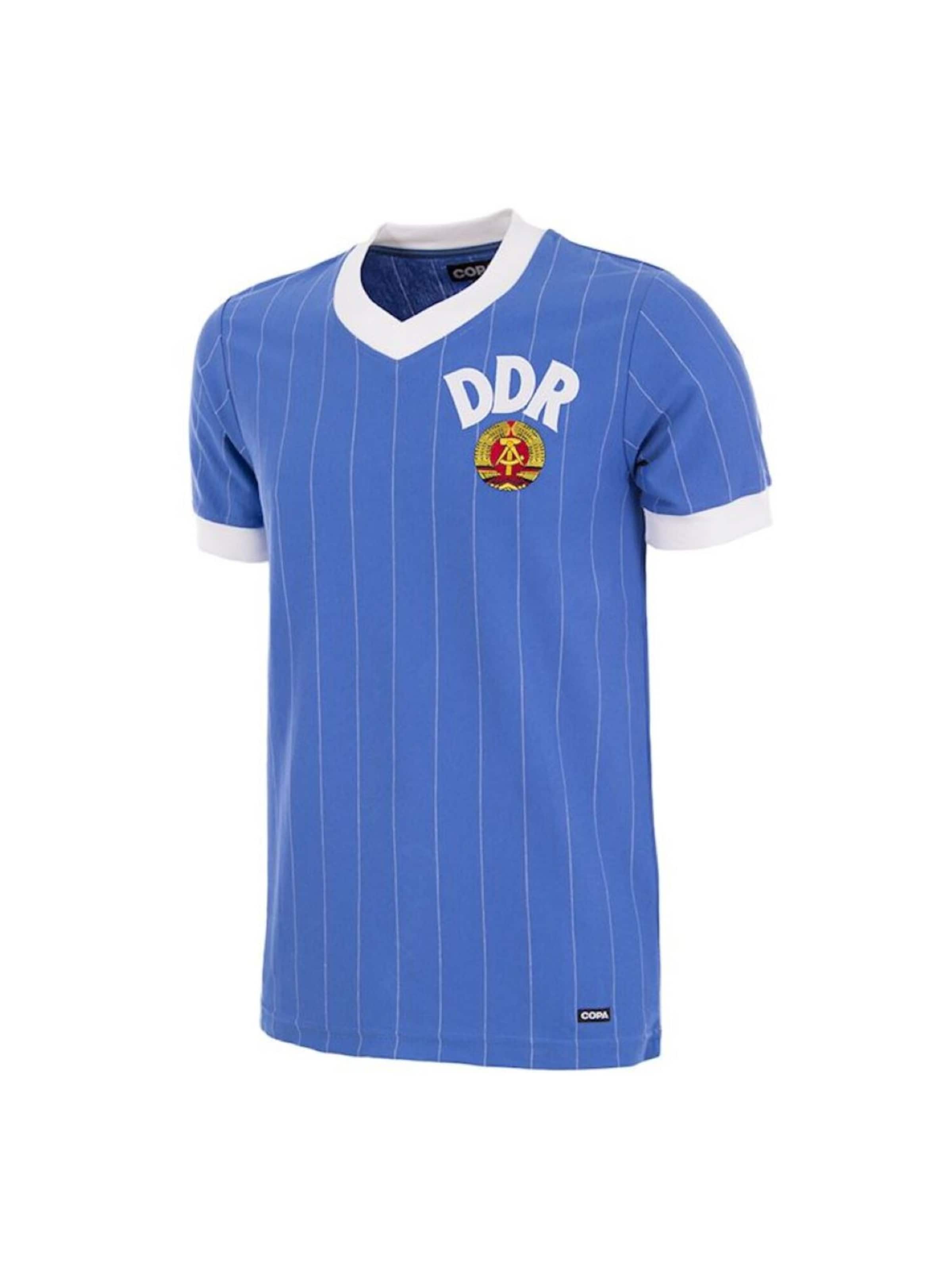 Copa Jersey 'Retro DDR 1985' in Blue: front