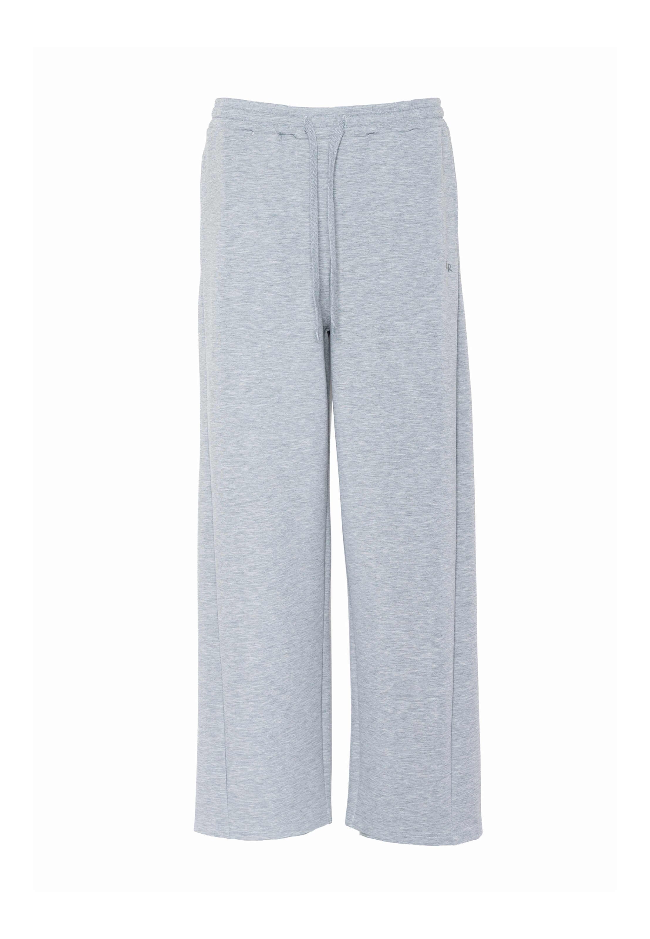 Wide leg Pantaloni 'Reena' di Elias Rumelis in grigio: frontale