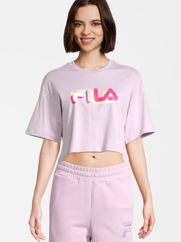 FILA T-shirt 'BEUNA' i lila: framsida