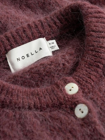Cardigan ' N-Kae Knit Cardigan ' Noella en rouge