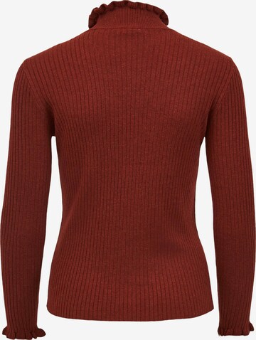 VILA Sweater in Red