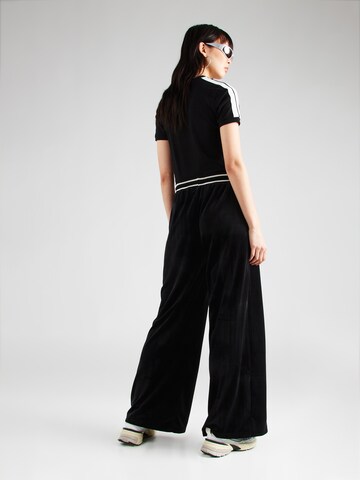 ELLESSE Wide leg Παντελόνι σε μαύρο