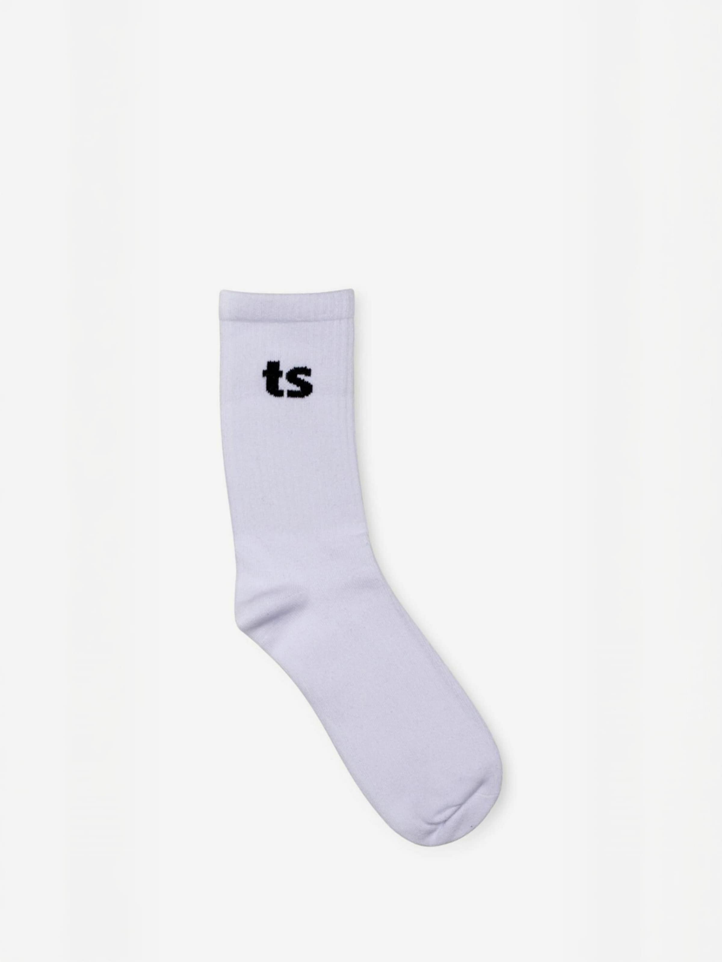 TEESHOPPEN - Meias ' Tennisstrømper ' em branco