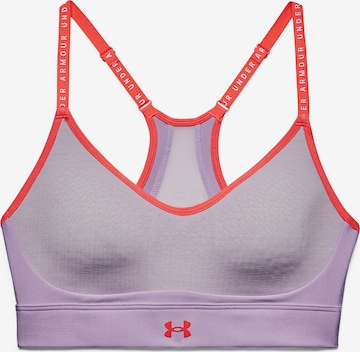 UNDER ARMOUR Sports-BH 'Infinity' i lilla: forside
