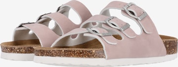 Cruz Mules 'SANTA' in Pink