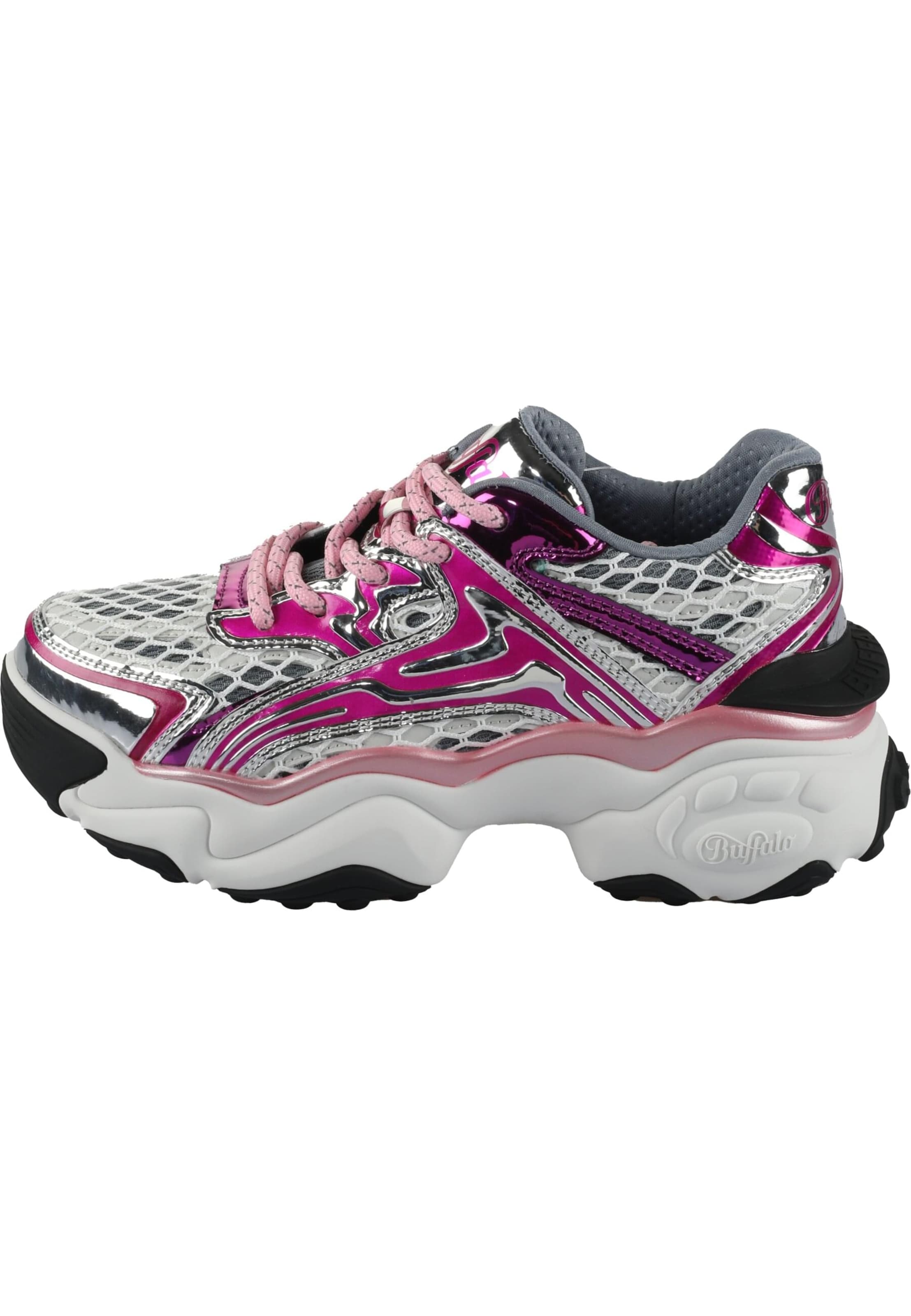 BUFFALO Platform trainers in Pink: front