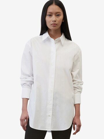 Camicia da donna di Marc O'Polo in bianco: frontale