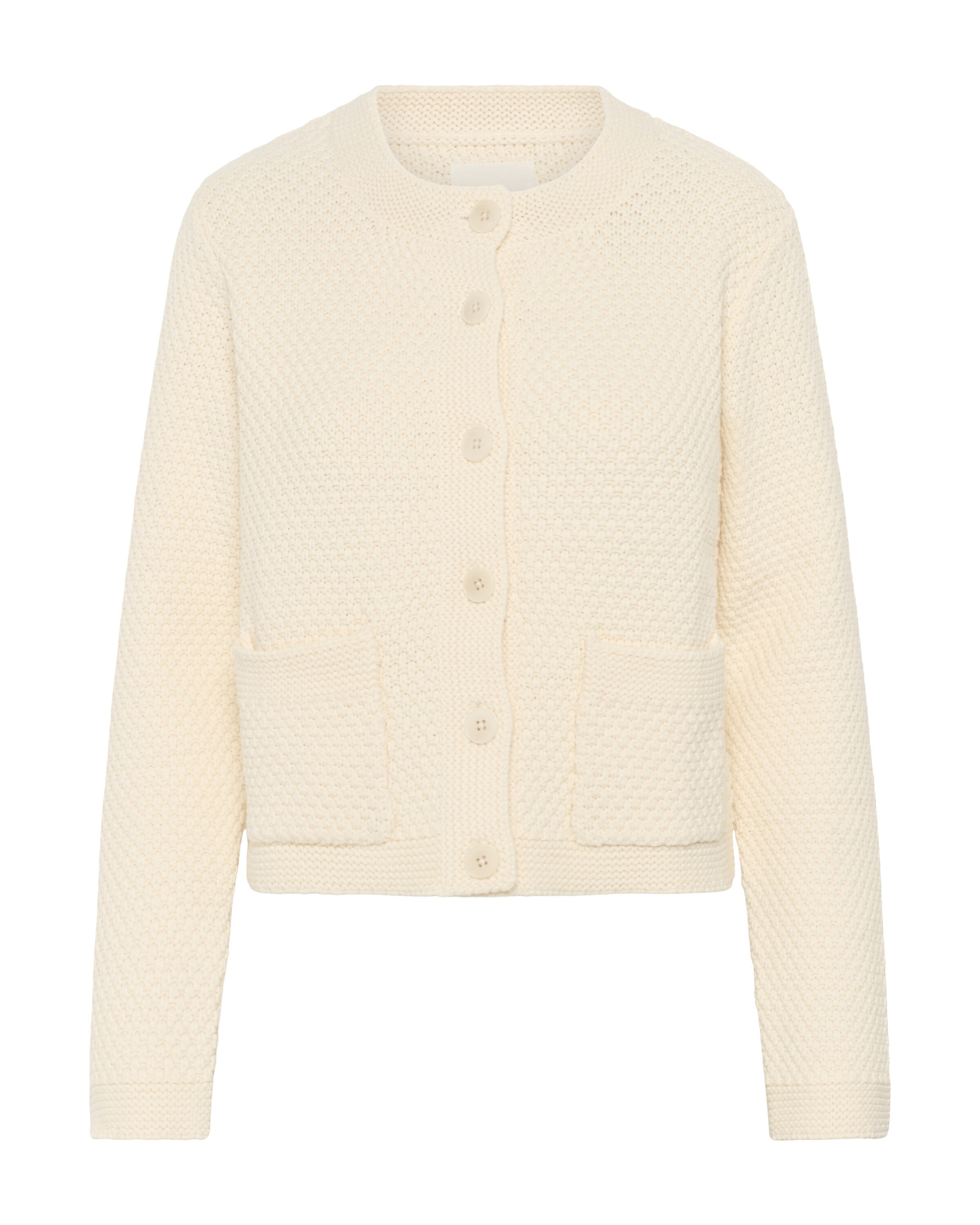 Part Two Knit Cardigan 'ElmiePW' in White: front