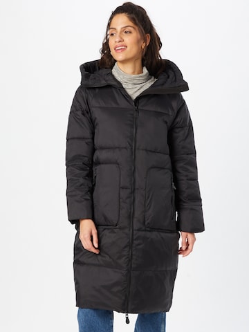 b.young Winter Coat 'CERINA' in Black: front