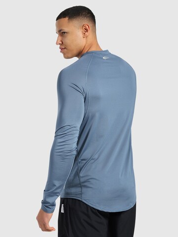 T-Shirt 'Powerfit' Smilodox en bleu