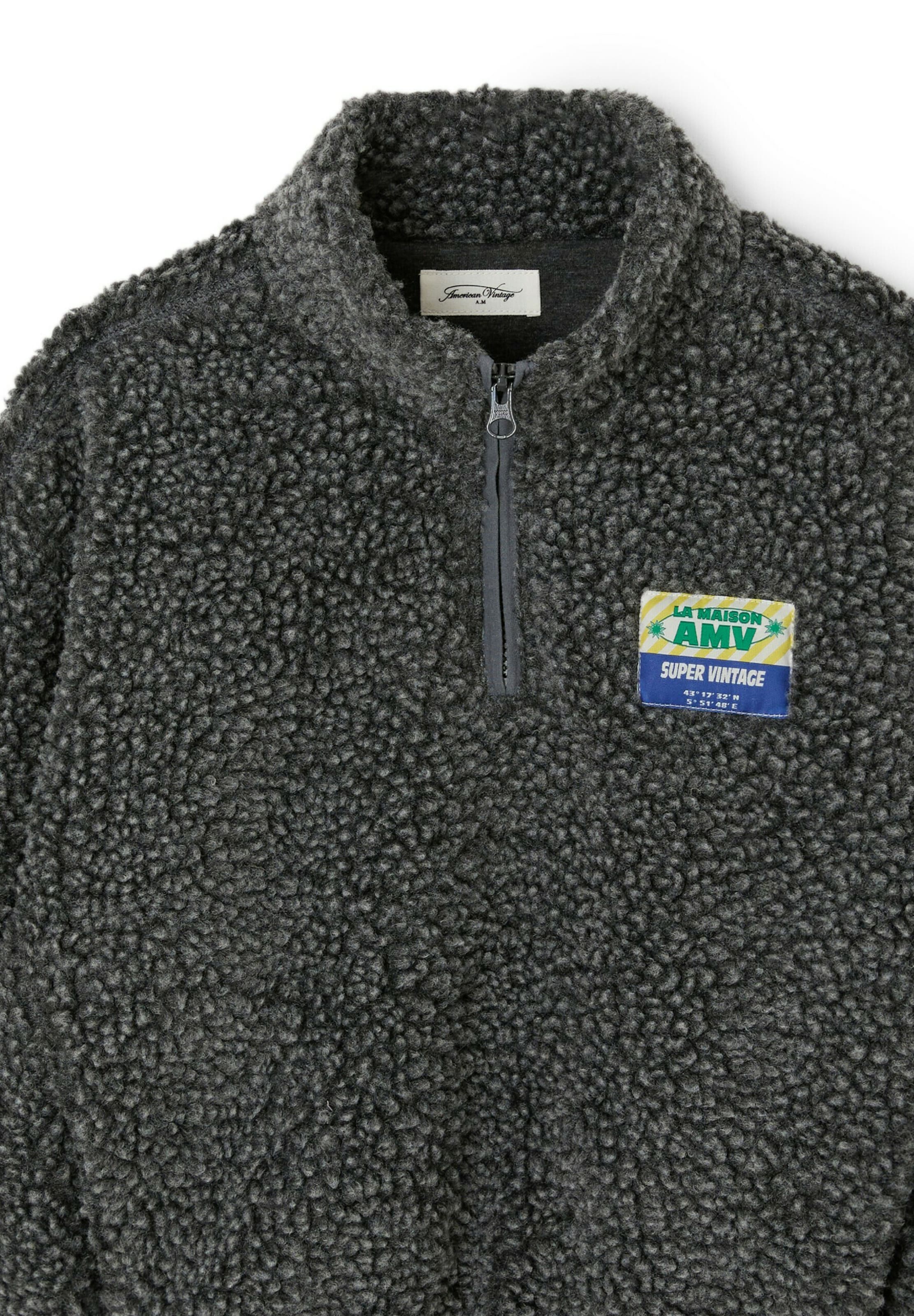 AMERICAN VINTAGE Svetr 'HOKTOWN' – šedá