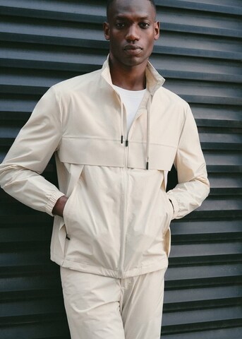 MANGO MAN Performance Jacket 'Amos' in Beige