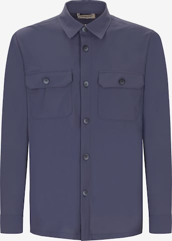 Distretto12 Between-season jacket in Blue: front