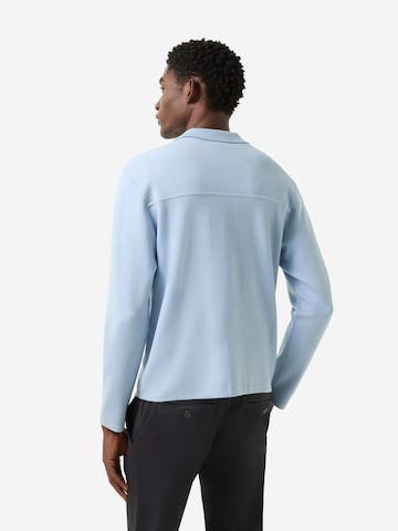 BOGNER Strickjacke 'Olaf' in Blau