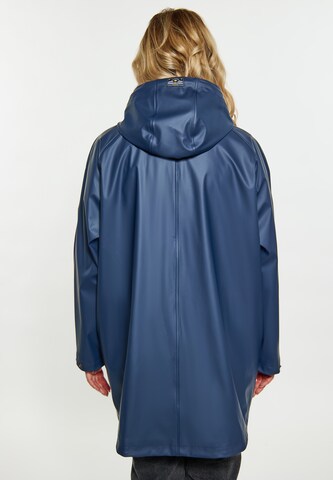 Schmuddelwedda Between-Seasons Coat in Blue