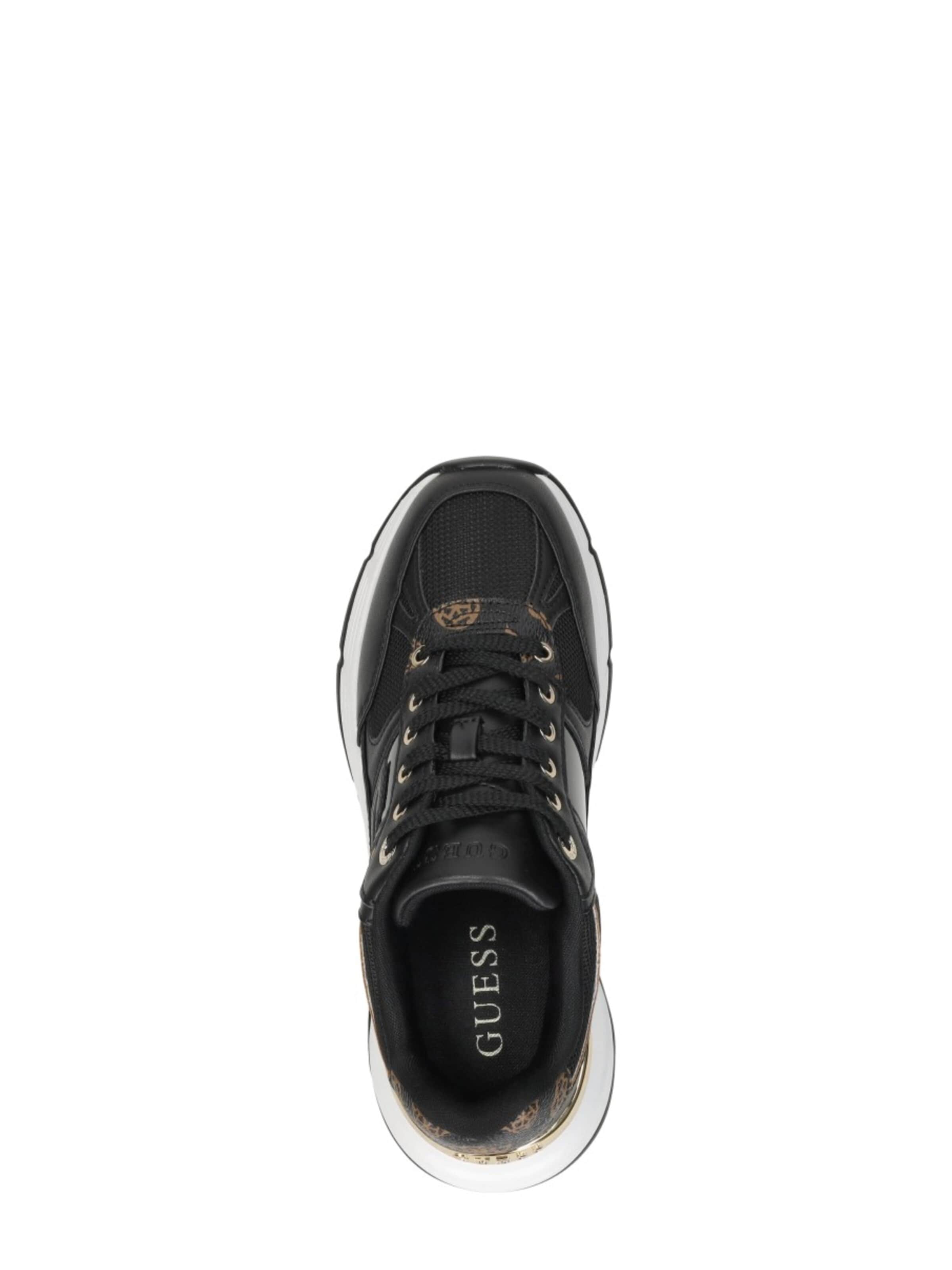 Baskets basses 'Fonzi' GUESS en noir