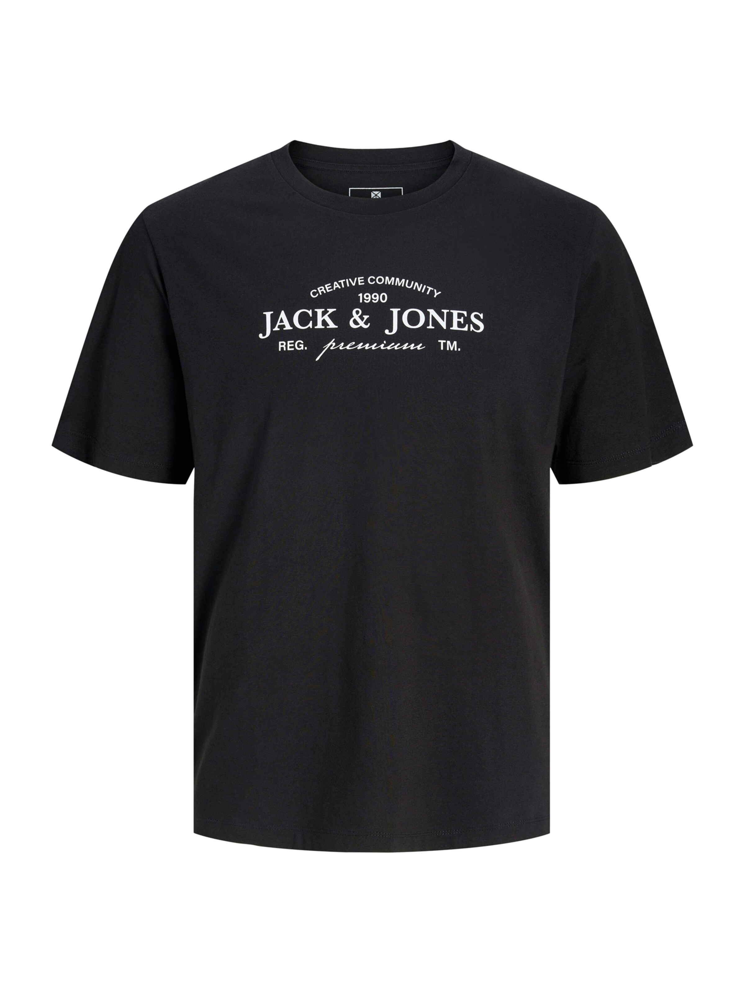 Jack & Jones Plus Bluser & t-shirts 'JPRBlakevin' i sort: forside