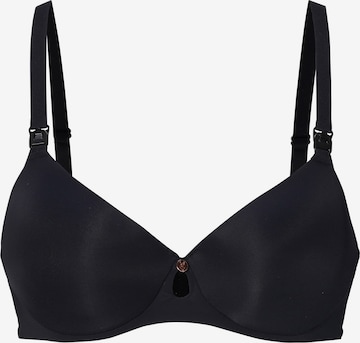 Invisible Soutien-gorge d’allaitement 'Honolulu' Noppies en noir : devant