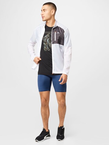 Hummel Skinny Fit Спортен панталон в синьо