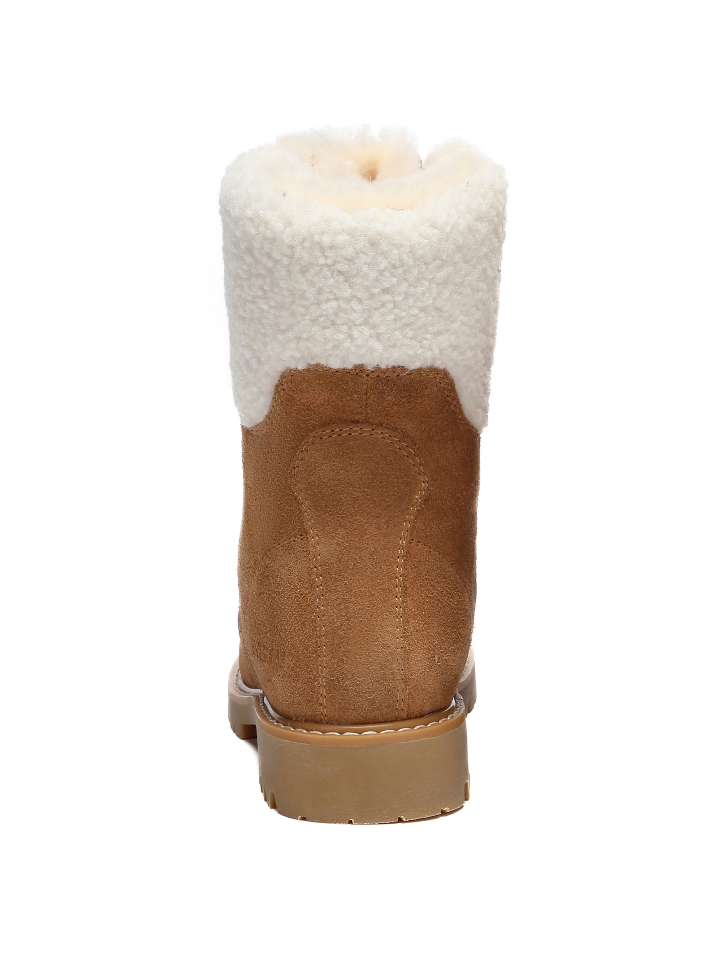 Everau Šnurovacie členkové čižmy 'Sittella' - Hnedá