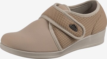 FLY FLOT Slippers in Beige: front
