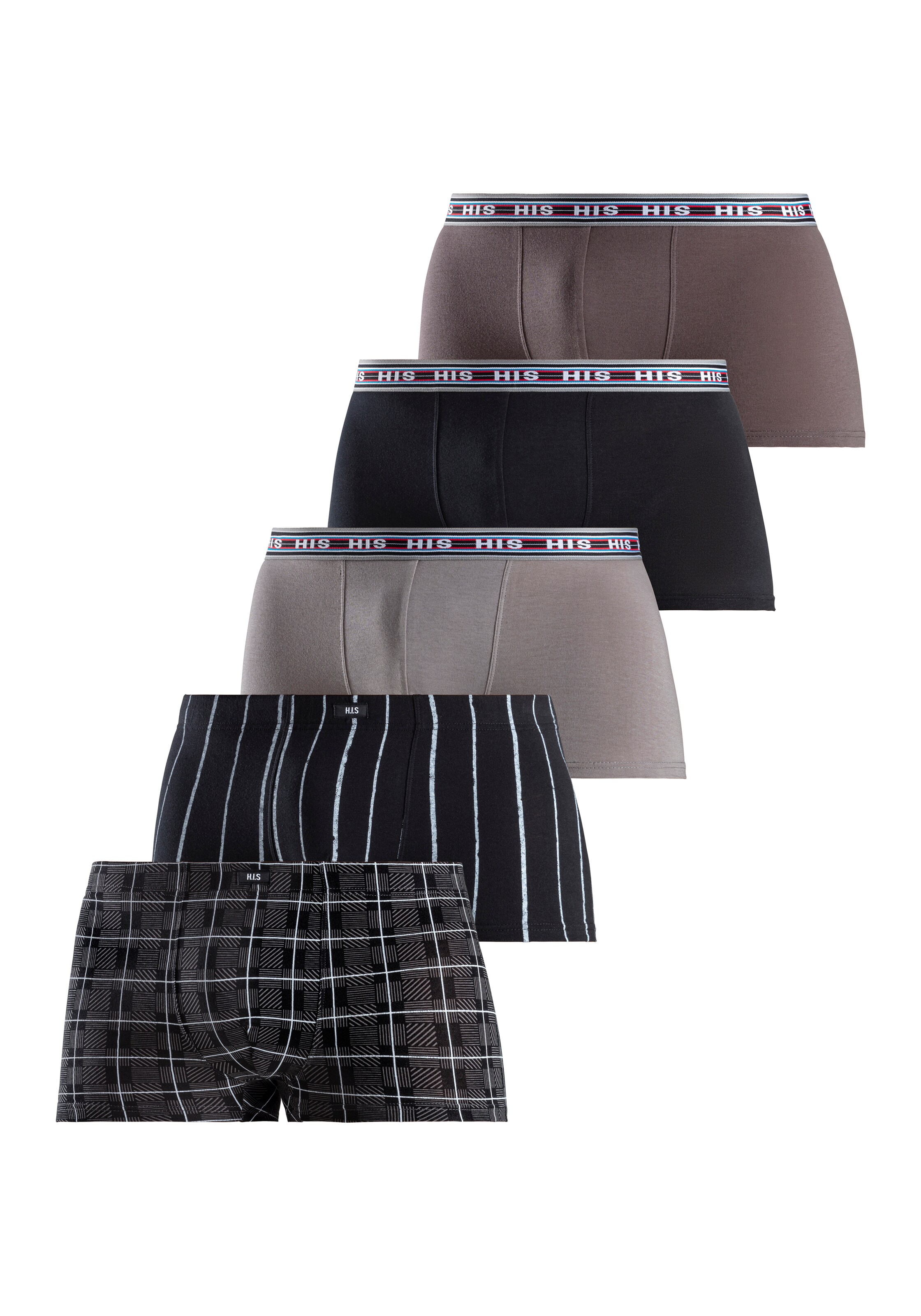 H.I.S Boxer shorts in Grey: front