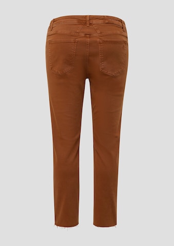 TRIANGLE Slimfit Jeans i brun