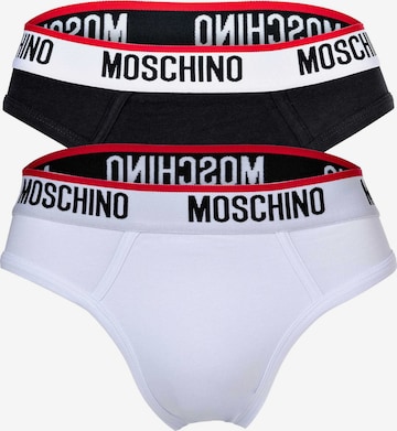 Slip MOSCHINO en noir : devant