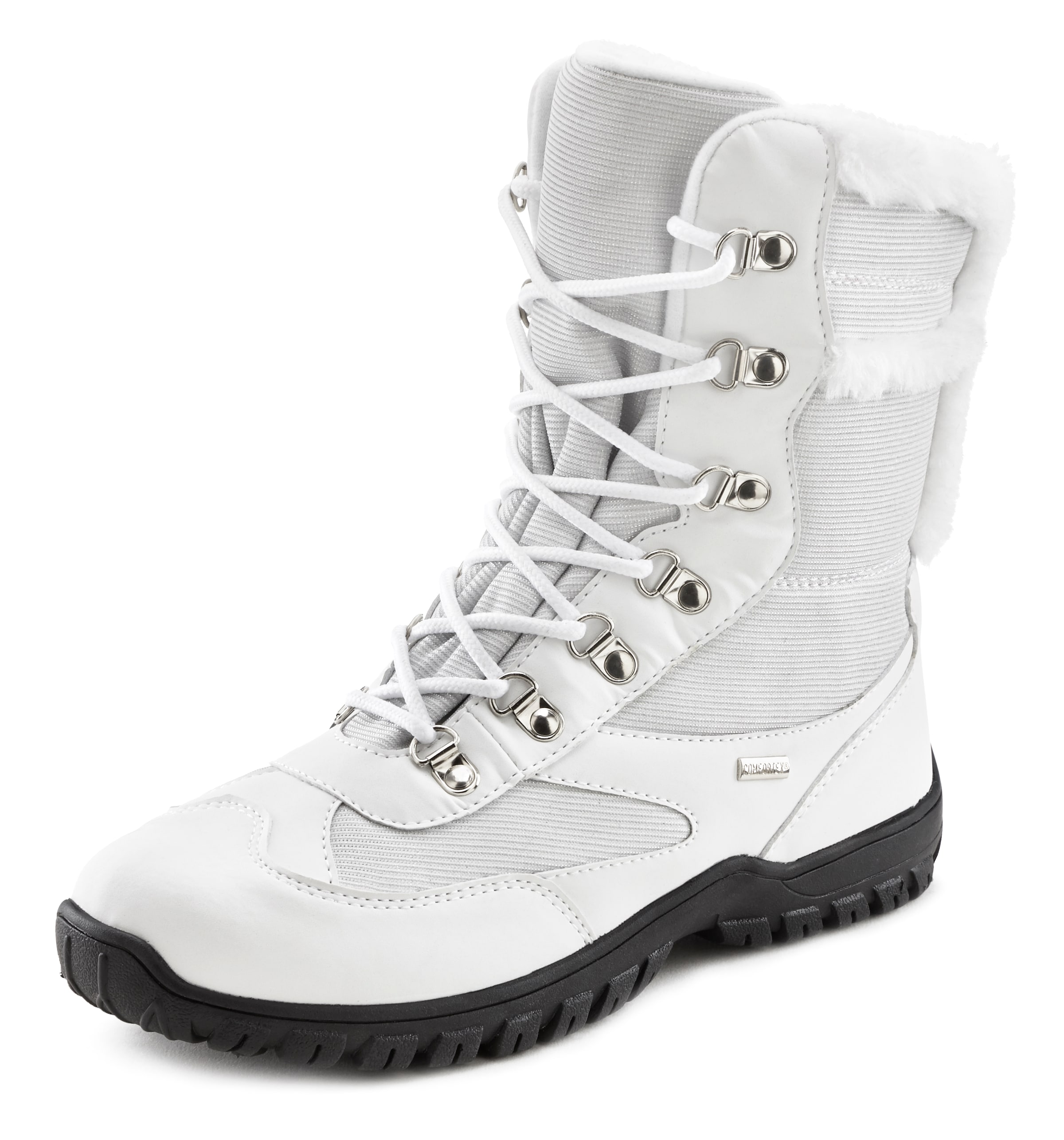 LASCANA Snow boots in White: front