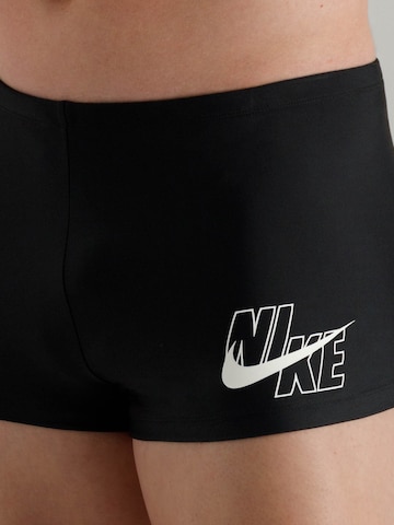 Nike Swim Athletic Swim Trunks in Black