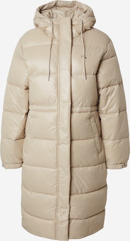 Calvin Klein Jeans Mantel in Beige: Vorderseite