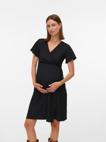MAMALICIOUS Klänning 'MLSELIMA TESS' i svart: framsida
